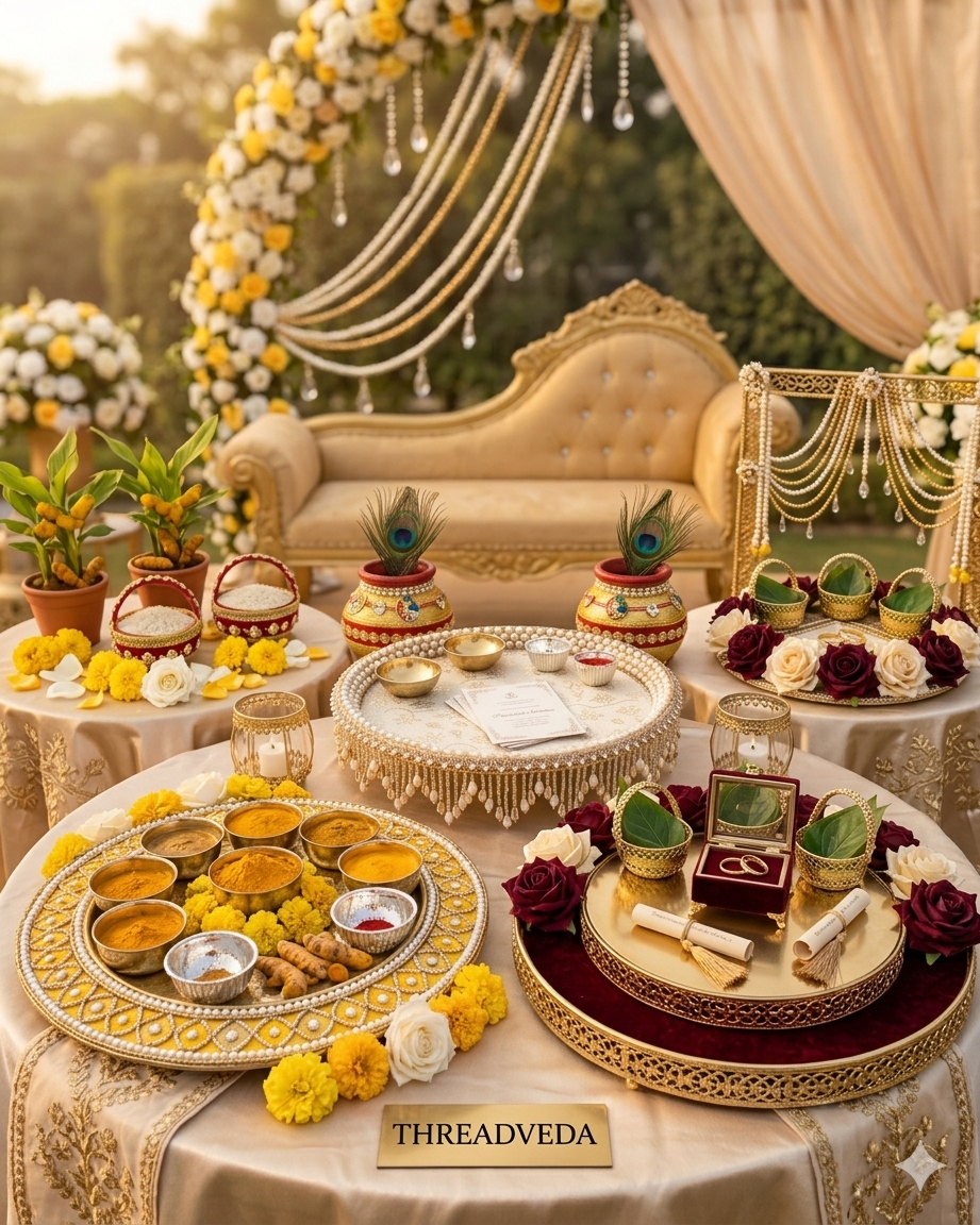 THREADVEDA Wedding Decor | Handcrafted Elegance for Timeless Celebrations - Image 3